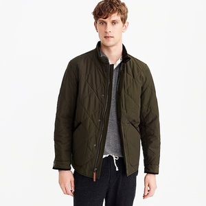 Men’s Jcrew Sussex olive coat L